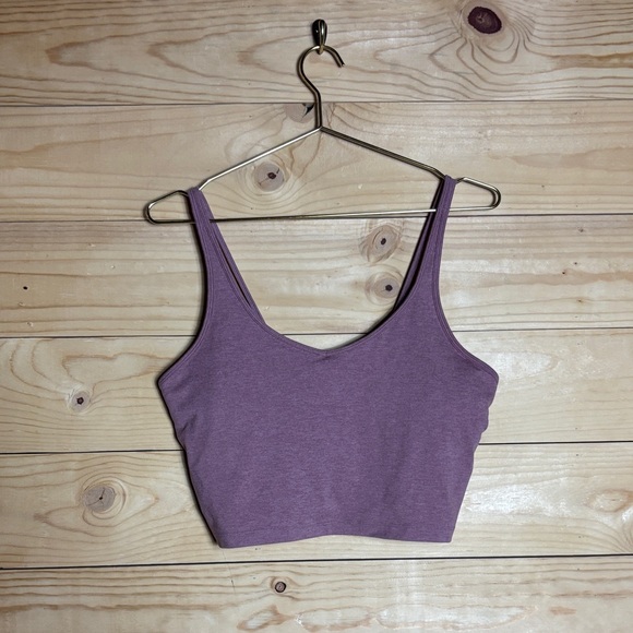 Vuori Tops - Vuori Lavender Crop Tank Top